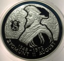 10 zł złotych 1996 Zygmunt II August POPIERSIE SREBRO