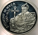10 zł złotych 1998 Zygmunt III Waza PÓŁPOSTAĆ SREBRO