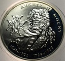 10 zł złotych 2002 August II Mocny POPIERSIE SREBRO
