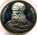 200 zł złotych 1979 Mieszko I SREBRO