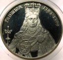 500 zł złotych 1988 Jadwiga SREBRO