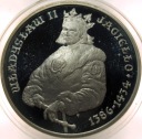 5000 zł 1989 Władysław Jagiełło PÓŁPOSTAĆ SREBRO