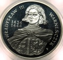 200000 zł złotych 1992 Warneńczyk PÓŁPOSTAĆ SREBRO