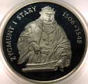 200000 zł złotych 1994 Zygmunt I Stary PÓŁPOSTAĆ SREBRO