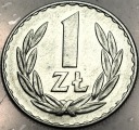 1 zł jeden złoty 1957 BARDZO RZADKA I PIĘKNA