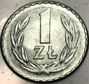 1 zł jeden złoty 1965