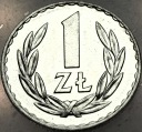 1 zł jeden złoty 1970