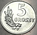 5 gr groszy 1949 ALUMINIUM
