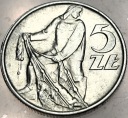 5 zł złotych 1958 RYBAK, moneta z Rybakiem BARDZO RZADKA