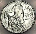 5 zł złotych 1974 RYBAK, moneta z Rybakiem