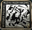 10 zł złotych 2010 Krzysztof Komeda KWADRAT SREBRO