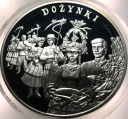 20 zł złotych 2004 Dożynki Polski Rok Obrzędowy SREBRO