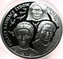 20 zł złotych 2009 Polacy Ratujący Żydów Sendlerowa Getter Kossak SREBRO
