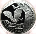 20 zł złotych 2010 Podkowiec Mały nietoperz Zwierzęta Świata SREBRO