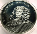 10 zł złotych 2000 Jan II Kazimierz POPIERSIE SREBRO