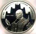 10 zł złotych 2001 Kardynał Stefan Wyszyński SREBRO