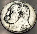 5 zł złotych 1936 Józef Piłsudski SREBRO