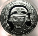 10 zł złotych 2004 Powstanie Warszawskie 1944 SREBRO