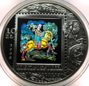 10 zł złotych 2008 POCZTA 450 lat Poczty Polskiej SREBRO