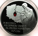 10 zł złotych 2009 Ksiądz Jerzy Popiełuszko SREBRO