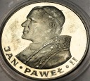 1000 zł złotych 1982 Jan Paweł II SREBRO