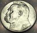 10 zł złotych 1937 Józef Piłsudski SREBRO