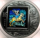 10 zł złotych 2008 POCZTA 450 lat Poczty Polskiej SREBRO