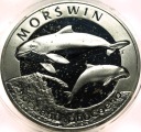 20 zł złotych 2004 Morświn Zwierzęta Świata SREBRO