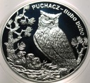 20 zł złotych 2005 Puchacz Zwierzęta Świata SREBRO