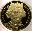 Kolekcja Królewska 2009 BOLESŁAW II ŚMIAŁY Piastowie Mennica Ag925 SREBRO
