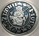 Replika Kwartnik Kazimierza Wielkiego SREBRO