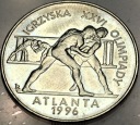 2 zł złote 1995 Atlanta 1996 Zapasy Igrzyska Olimpiady