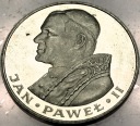 1000 zł złotych 1983 Jan Paweł II SREBRO
