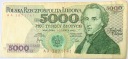 1982 5000 zł złotych Chopin seria AA banknot