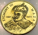 2 zł złote 1998 Zygmunt III Waza