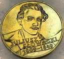 2 zł złote 1999 Juliusz Słowacki