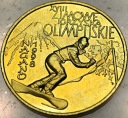 2 zł złote 1998 Nagano Zimowe Igrzyska Olimpijskie