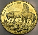 2 zł złote 1999 Wilk Wilki Zwierzęta Świata