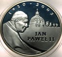 10 zł złotych 2005 Jan Paweł II 1920 2005 SREBRO