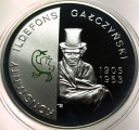 10 zł złotych 2005 Konstanty Ildefons Gałczyński SREBRO