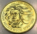 2 zł złote 1998 Adam Mickiewicz