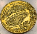 2 zł złote 1998 Ropucha paskówka Zwierzęta Świata