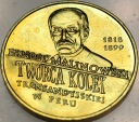 2 zł złote 1999 Ernest Malinowski kolej Peru