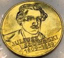 2 zł złote 1999 Juliusz Słowacki