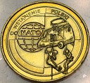 2 zł złote 1999 Wstąpienie Polski do NATO