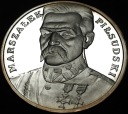 100000 zł 1990 Józef Piłsudski MAŁY TRYPTYK RZADKA