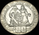 100 zł złotych 1966 Mieszko Dąbrówka Tysiąclecie Państwa Polskiego SREBRO