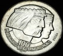 PRÓBA 100 zł 1966 Mieszko Dąbrówka Tysiąclecie Państwa GŁOWY SREBRO