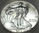 USA 1 dolar dollar 2014 American Silver Eagle uncja 1 oz SREBRO