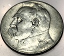 5 zł złotych 1934 Józef Piłsudski SREBRO (nr 1)